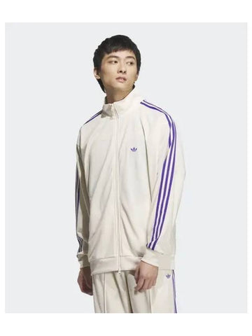 adidas BB Track Top Wonder White Purple JD5269 - ADIDAS - BALAAN 1