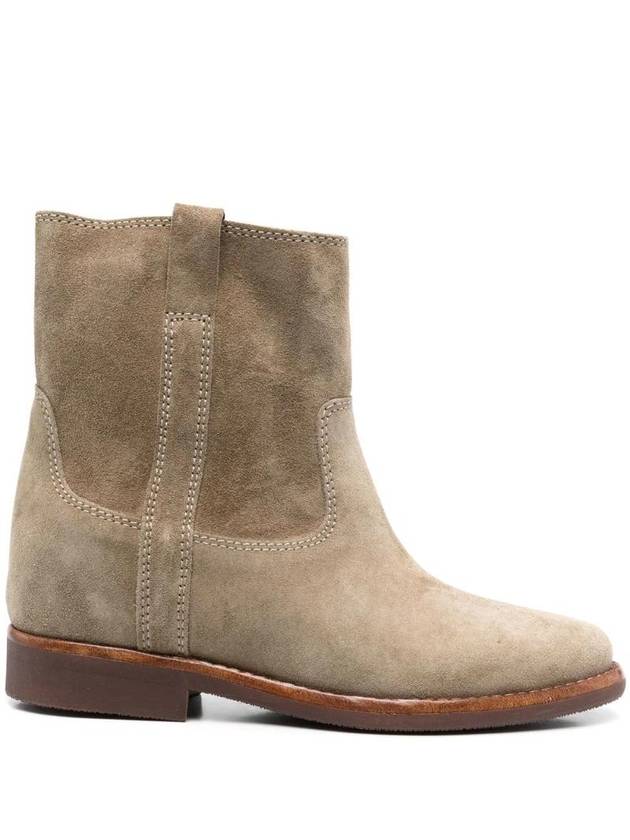 Susee Suede Ankle Middle Boots Beige - ISABEL MARANT - BALAAN 1