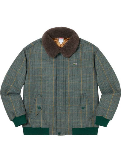 Lacoste Wool Bomber Jacket Green - SUPREME - BALAAN 2