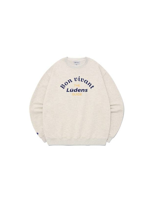 Bon Vivant CrewneckOatmeal - TABB LUDENS - BALAAN 1