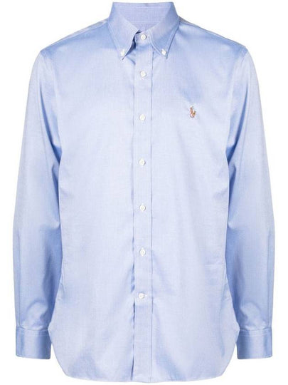 Long Sleeve Shirt Blue - POLO RALPH LAUREN - BALAAN 2