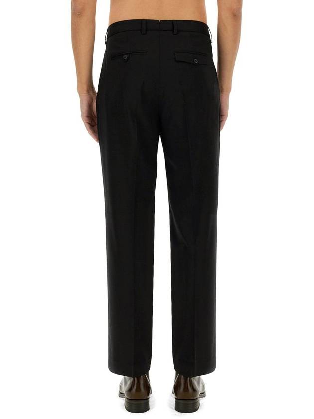 Men's Worsted Wool Chino 22 Slacks Black - OUR LEGACY - BALAAN 4