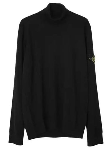 Knit pure light wool turtleneck regular fit - STONE ISLAND - BALAAN 1