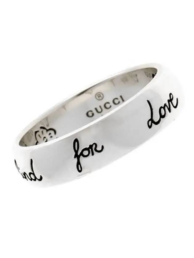 Blind For Love Ring Silver YBC455247001 - GUCCI - BALAAN 2