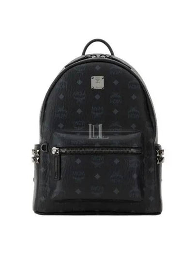 Visetos Stark Side Studs Backpack Black - MCM - BALAAN 2