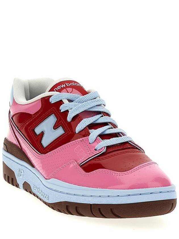 550 Y2K Low Top Sneakers Red Pink - NEW BALANCE - BALAAN 3