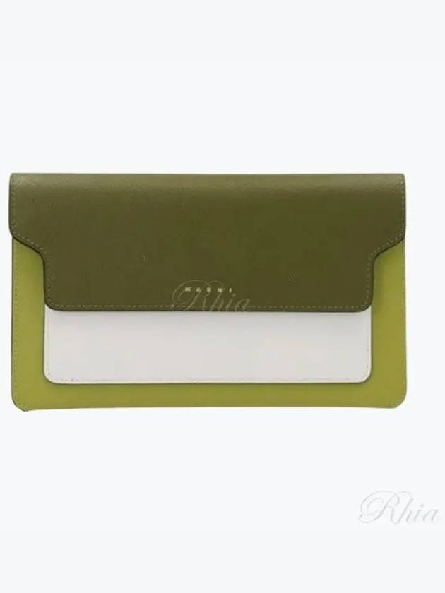 Trunk Saffiano Cross Bag Green - MARNI - BALAAN 2