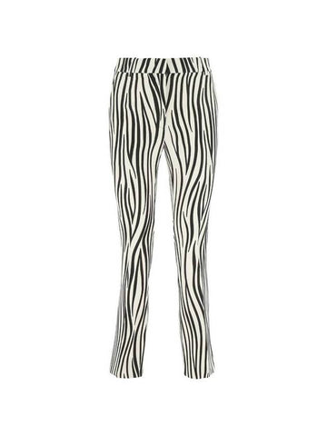 printed wool-blend straight pants - VALENTINO - BALAAN 1