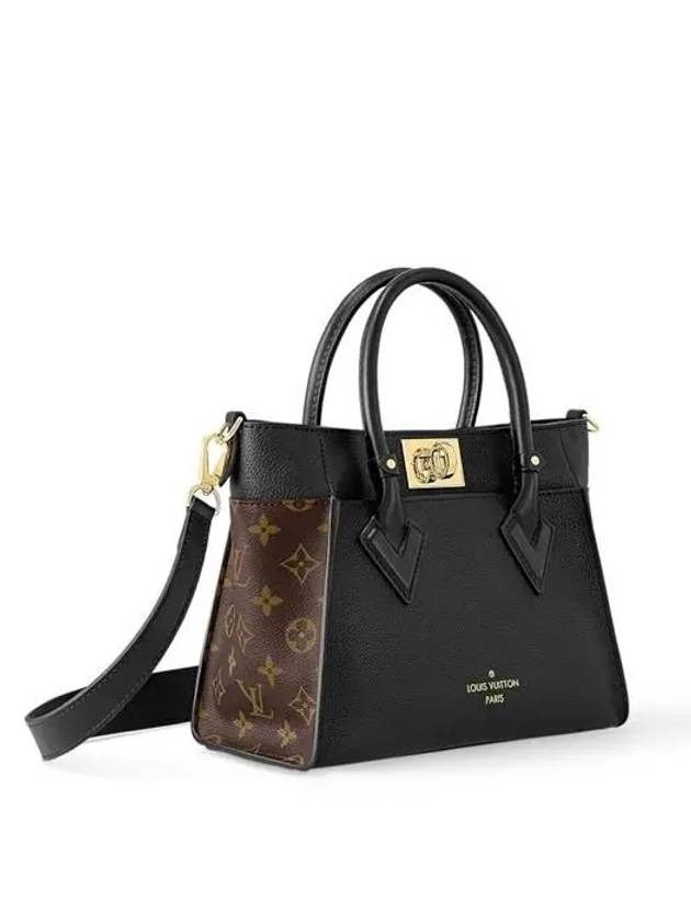 On My Side PM Tote Bag Black - LOUIS VUITTON - BALAAN 3