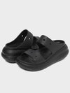 Slide Crush Sandals Black 207670 001 - CROCS - BALAAN 5