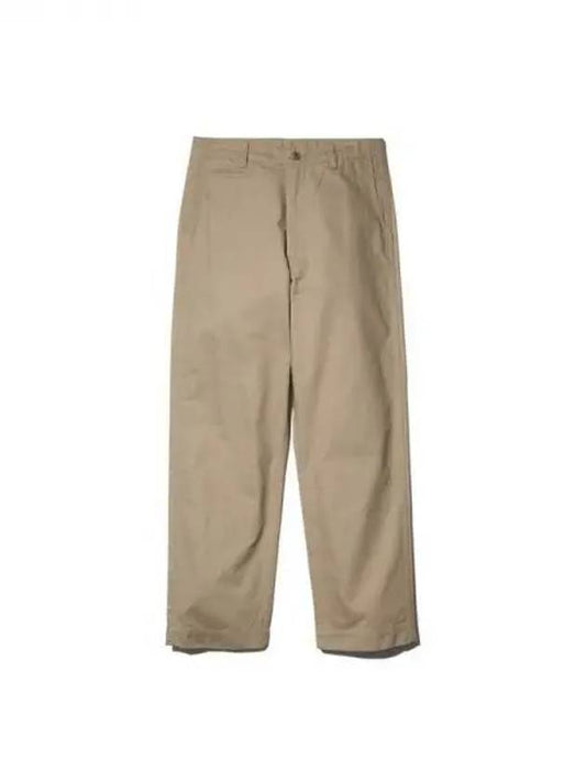 TAKIBI Chino Pants Beige PA 22SU401RBG Navy 271011 - SNOW PEAK - BALAAN 1