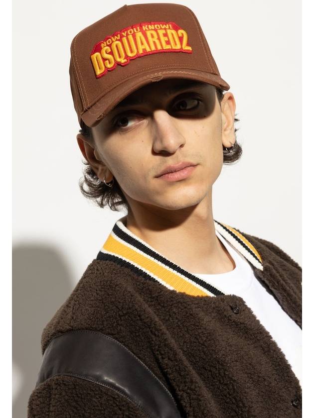 Dsquared2 Baseball Cap, Men's, Brown - DSQUARED2 - BALAAN 2