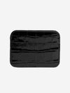 Cash Crocker Card Wallet Black - BALENCIAGA - BALAAN 3