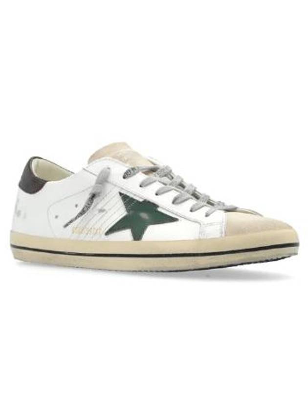 Superstar Brown Tab Low Top Sneakers White - GOLDEN GOOSE - BALAAN 6