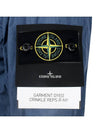 Garment Dyed Crinkle Reps R-Nylon Jacket Avio Blue - STONE ISLAND - BALAAN 7