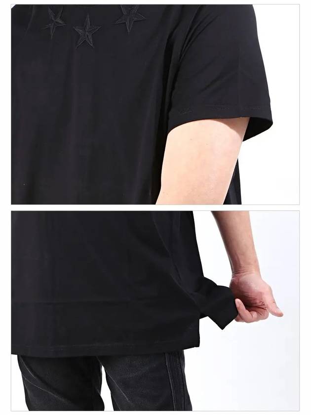 Overfit star round tshirt 7000 651 - GIVENCHY - BALAAN 5