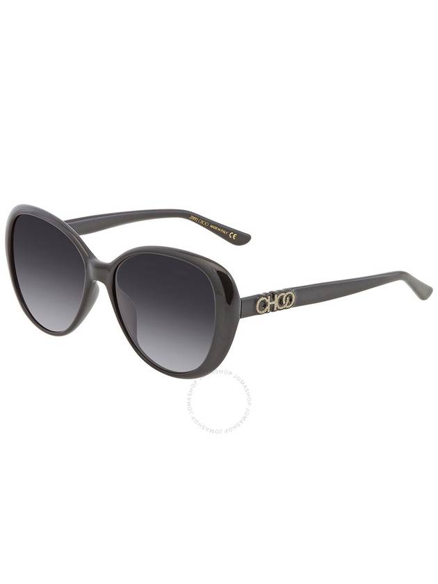 Jimmy Choo Grey Gradient Butterfly Ladies Sunglasses AMIRA/G/S 0807/9O 57 - JIMMY CHOO - BALAAN 3