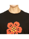 Women's Boke Flower Loose Fit Short Sleeve T-Shirt Black - KENZO - BALAAN 7