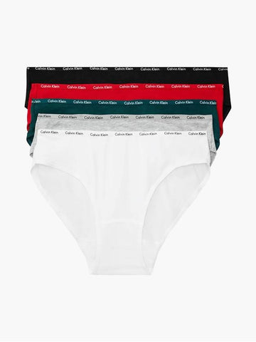 CK Women s Logo Cotton Briefs 5 Piece Set - CALVIN KLEIN - BALAAN 1