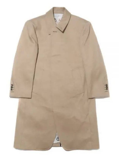 RWB Stripe Single Coat Beige - THOM BROWNE - BALAAN 2