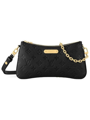 Lip Pochette Monogram Empreinte Shoulder Bag Black - LOUIS VUITTON - BALAAN 1