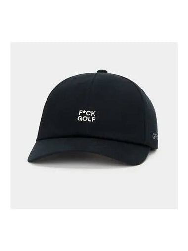 G FORE F CK GOLF COTTON TWILL DAD HAT GMH000073 ONYX Relax Fit Snapback - G/FORE - BALAAN 1