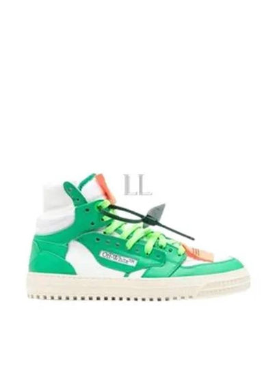 3.0 Off Court High Top Sneakers Green - OFF WHITE - BALAAN 2