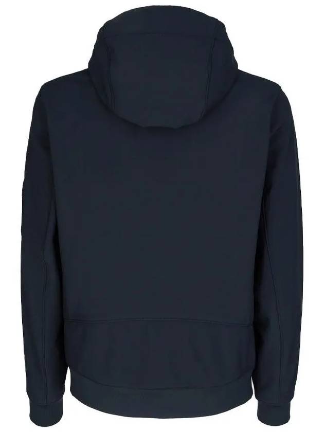 Lens Wappen Patch Zip Up Hoodie Navy - CP COMPANY - BALAAN 3