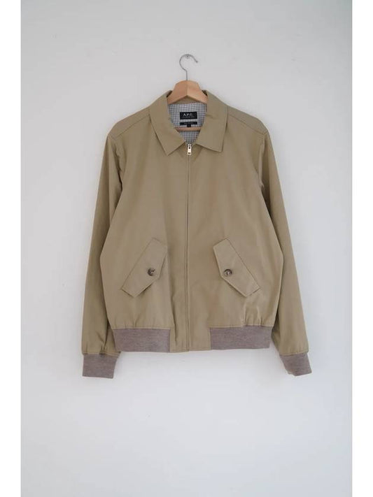 Gaspard Harrington Bomber Jacket Beige Fonce - A.P.C. - BALAAN 2