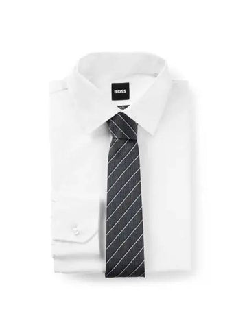 Silk stripe tie 50520270 030 - BOSS - BALAAN 1