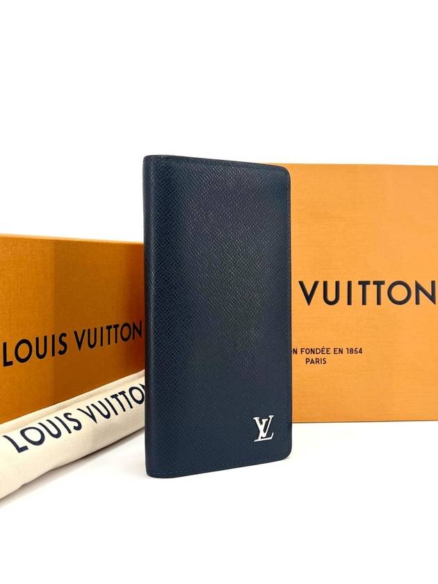 Taiga Brazza LV Long Wallet M30292 - LOUIS VUITTON - BALAAN 3