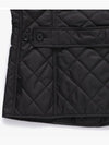 Frankby Diamond Quilted Jacket Black - BURBERRY - BALAAN 5