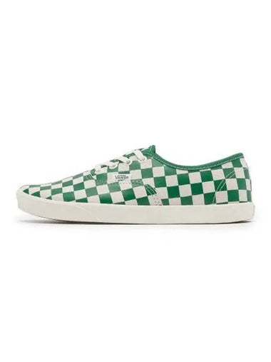 Authentic Pro Checkerboard Low Top Sneakers Green - VANS - BALAAN 1