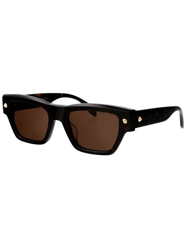 Sunglasses AM0409S 002 002 HAVANA HAVANA BROWN - ALEXANDER MCQUEEN - BALAAN 3