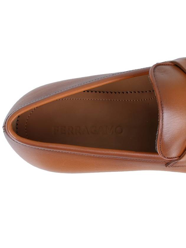 Men's Penny Calfskin Loafers Brown - SALVATORE FERRAGAMO - BALAAN 9