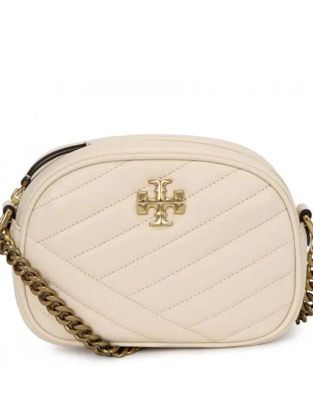 Kira Chevron Small Cross Bag Ivory - TORY BURCH - BALAAN 2