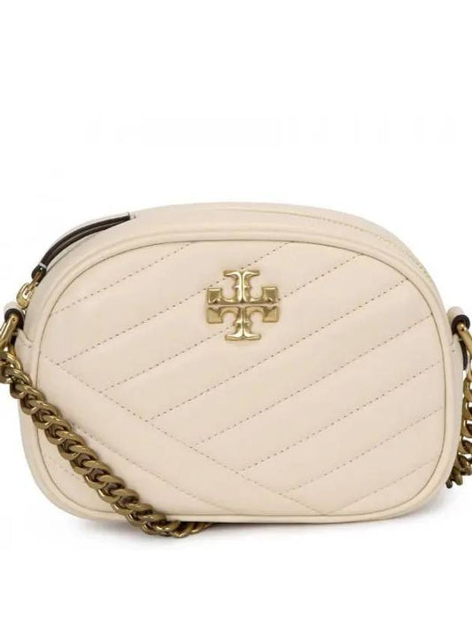 Kira Chevron Camera Cross Bag Ivory - TORY BURCH - BALAAN 2