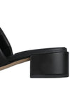 Intrecciato Patch Mule Heel Black - BOTTEGA VENETA - BALAAN 7