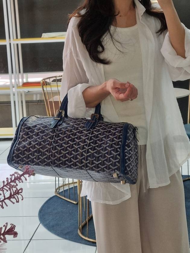 Direx Croisier 40 cross bag Boeing tote with navy special color strap - GOYARD - BALAAN 10