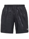 Graffiti Logo Swim Shorts Black - ALEXANDER MCQUEEN - BALAAN 2