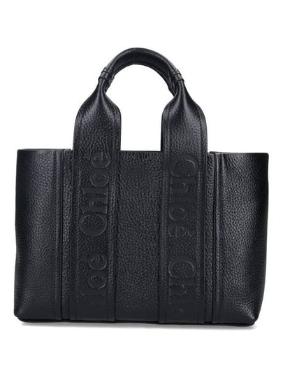 Chlo Handbag Woody Small Women s Black - CHLOE - BALAAN 2