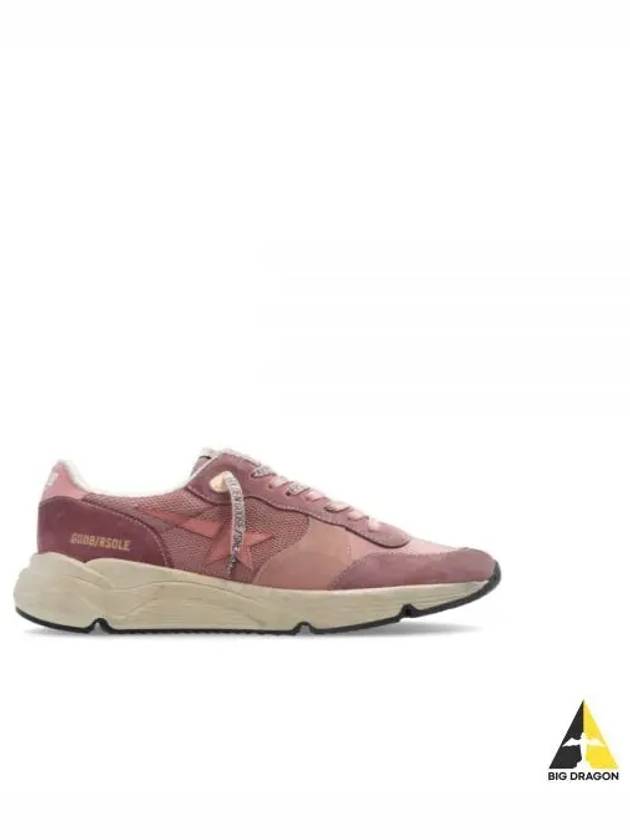 Running Sole Lace-Up Low Top Sneakers Pink - GOLDEN GOOSE - BALAAN 2