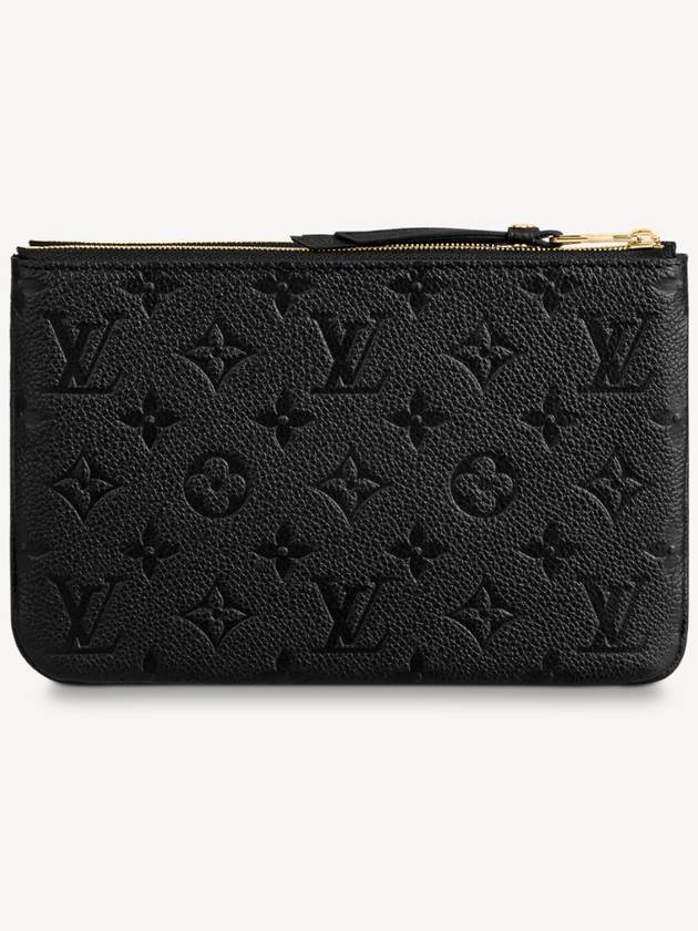 Pochette Double Zip Shoulder Bag Black - LOUIS VUITTON - BALAAN 4