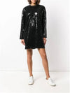 18FW back logo sequin dress 2541MDA82X 184706 99 - MSGM - BALAAN 2