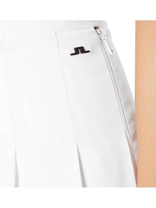 Women's Adina Golf Skirt White - J.LINDEBERG - BALAAN 4