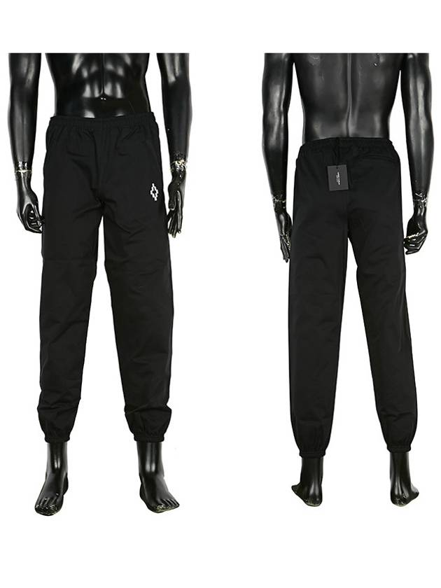 EM3005 TOM black track pants - MARCELO BURLON - BALAAN 1