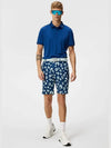 Men s Team Print Shorts Savanna Blue GMPA08935 O498 - J.LINDEBERG - BALAAN 3