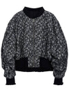 Moon RIVERSIBLE JAQUARD JUMPER BK reversible jacquard black - TIBAEG - BALAAN 7