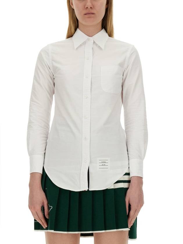 CAMICIA CON LOGO - THOM BROWNE - BALAAN 11