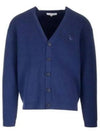 Bold Fox Head Cardigan Navy - MAISON KITSUNE - BALAAN 2